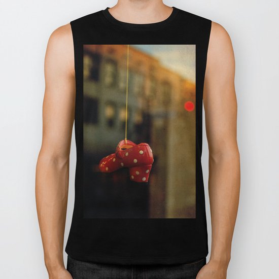 Polka Dots Biker Tank
