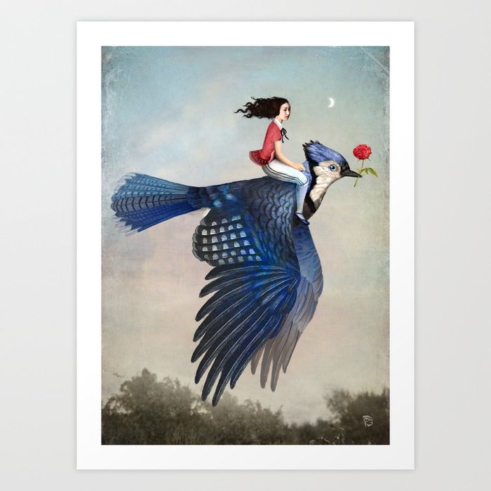 Discover the motif TIME TO FLY by Christian Schloe as a print at TOPPOSTER