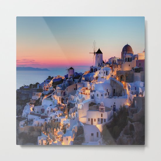 Santorin1 Metal Print