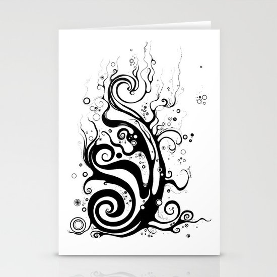 CURVES Stationery Cards