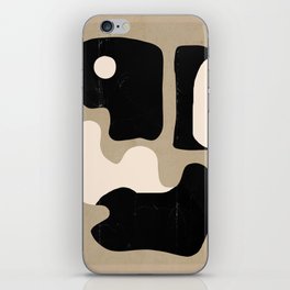 Modern Abstract Minimal Shapes 111 iPhone Skin