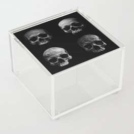 Skulls quartet BW Acrylic Box
