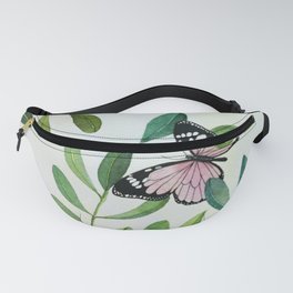Butterflies and greenery Fanny Pack