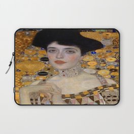Portrait of woman Gustav Klimt Laptop Sleeve