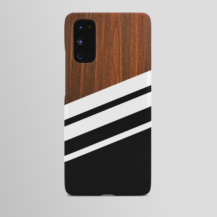 Wooden Black Android Case