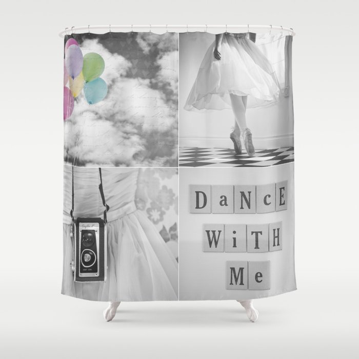 Dance With Me Shower Curtain