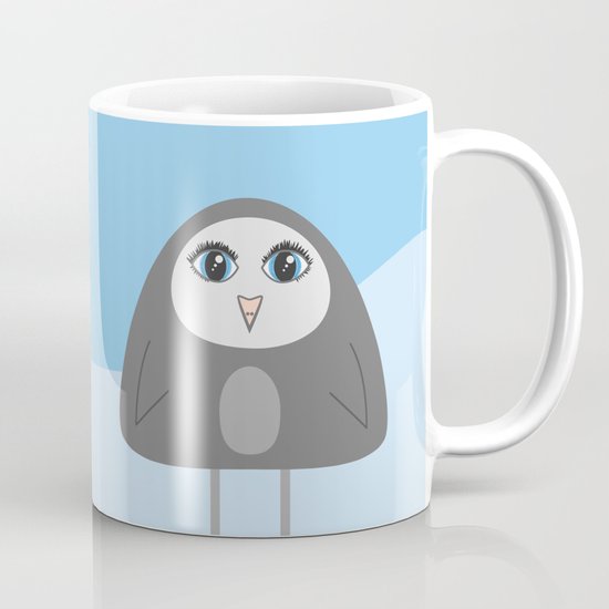 Cute Geometric Penguin Mug