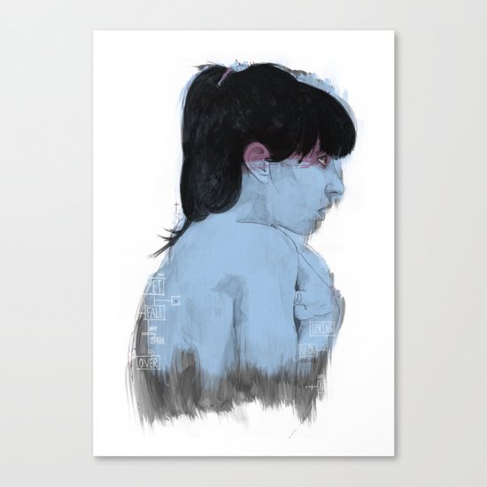 Fall Over, Spring Back Canvas Print