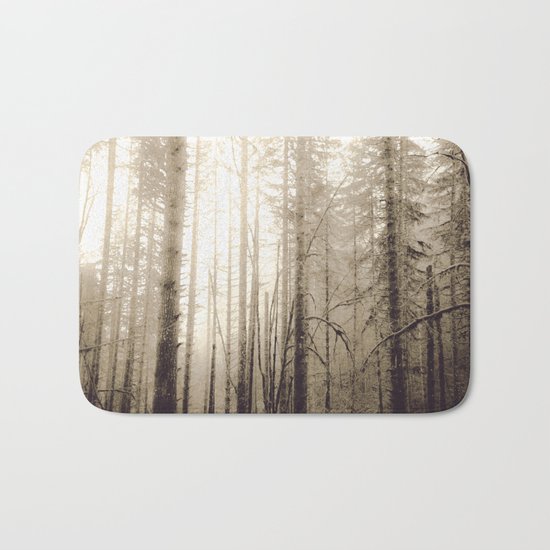 Misty Mountain Forest Bath Mat