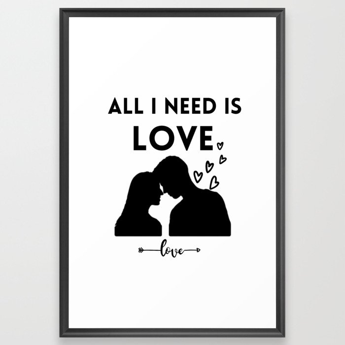 Valentine Day Framed Art Print