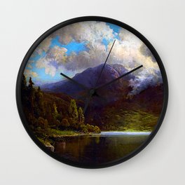 Julian Rix Green Mountains Vermont Wall Clock
