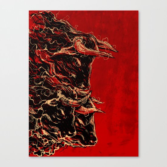 bull Canvas Print