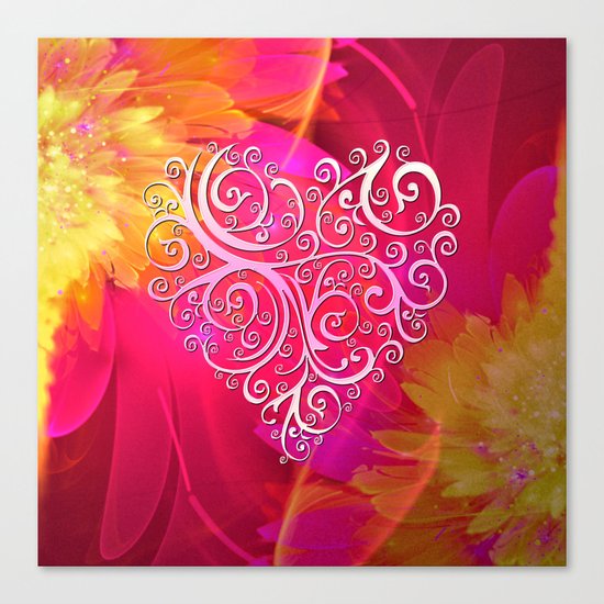 Ever More Heart Canvas Print