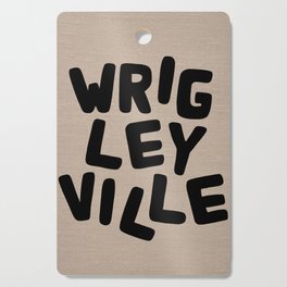 Wrigleyville Linen Brown Cutting Board