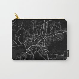 Gothenburg City Map of Sweden - Full Moon Carry-All Pouch
