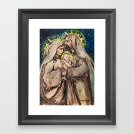 The Holy Family Framed Art Print
