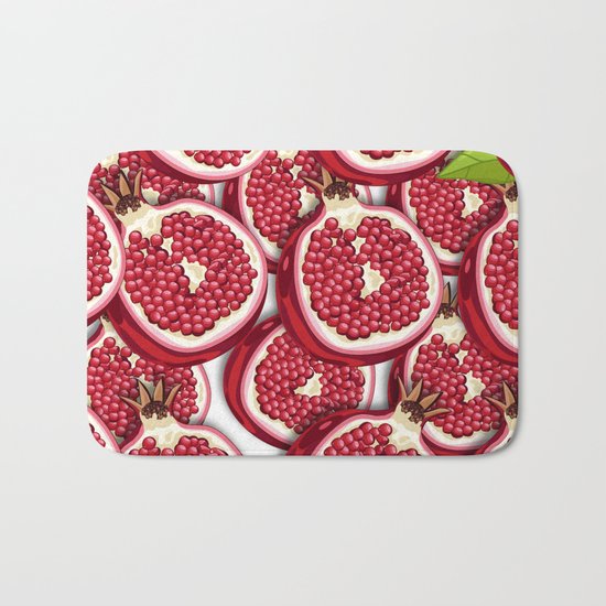 Pomegranate Bath Mat
