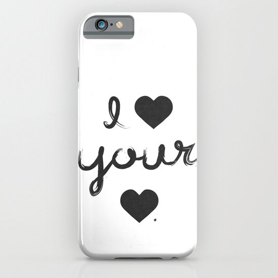 i heart your heart iPhone & iPod Case