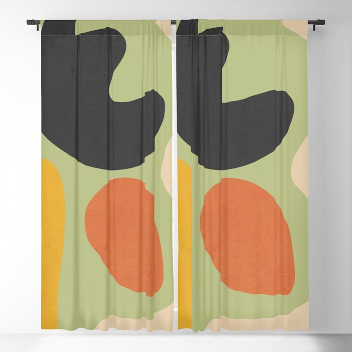 Abstract Shapes 40 Blackout Curtain