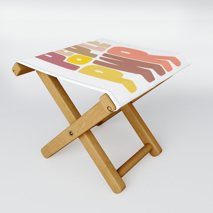 People Power Folding Stool