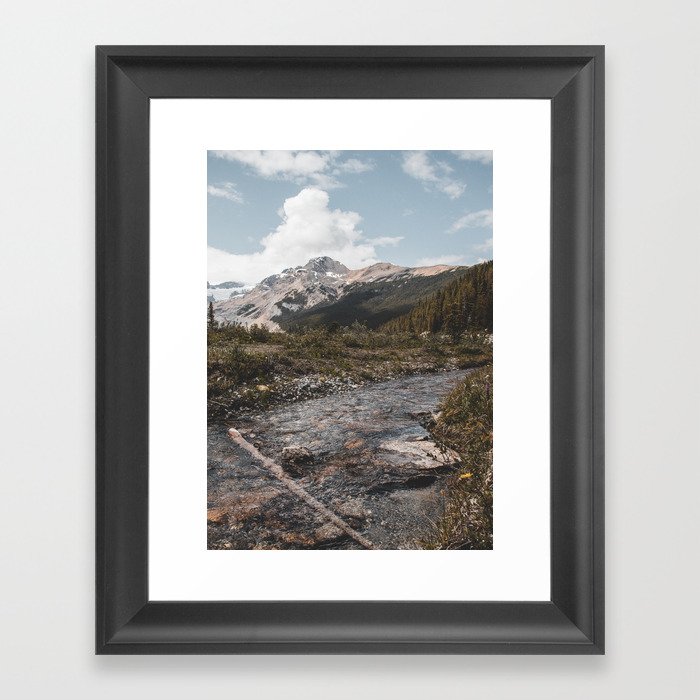 Alpine Creek Framed Art Print