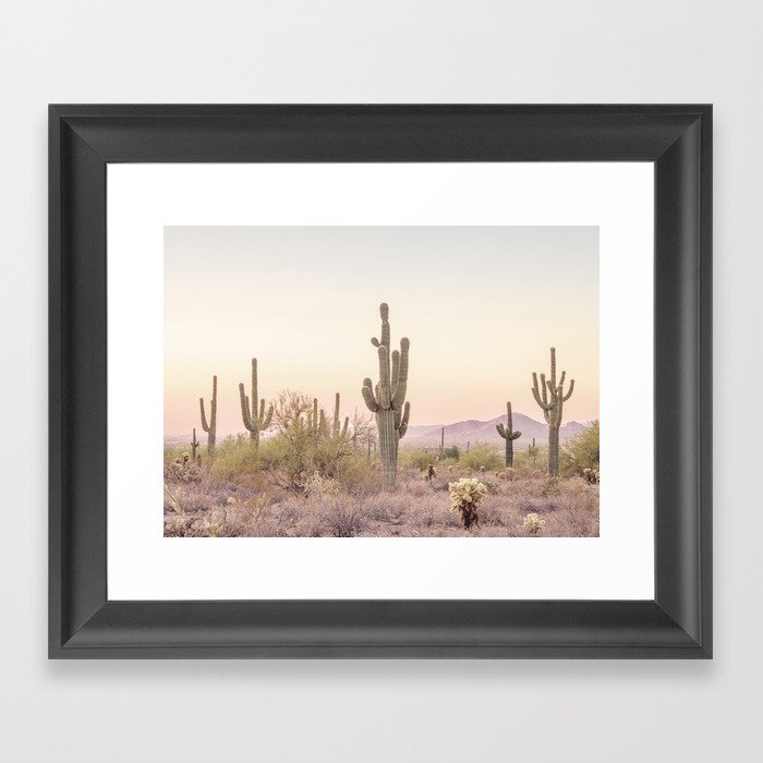 Arizona Desert Gerahmter Kunstdruck