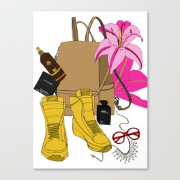 What's in my Bag? Canvas Print