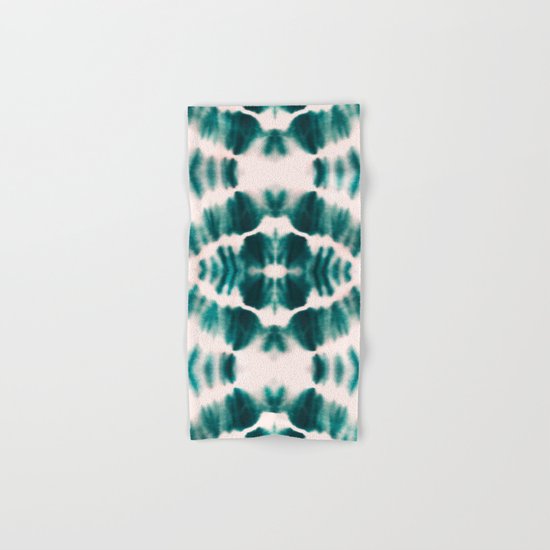 BOHEMIAN EMERALD SHIBORI Hand & Bath Towel