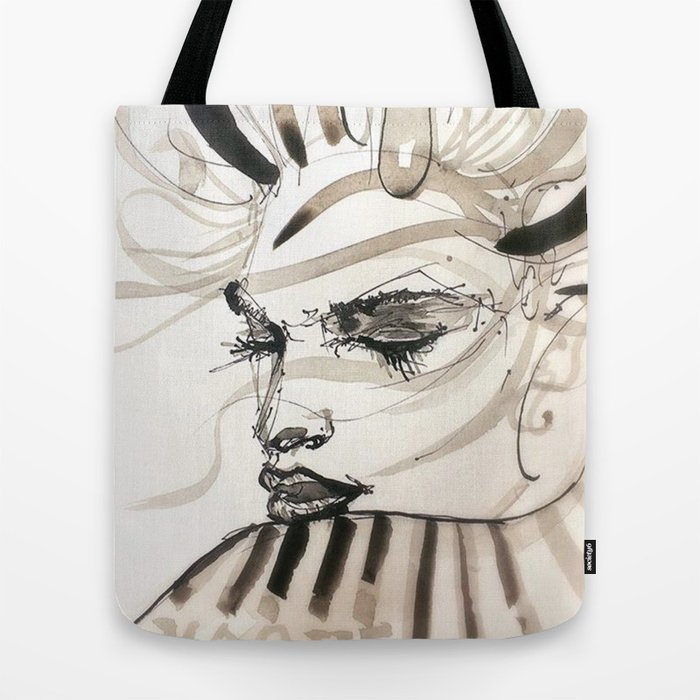 vogue magazine Tote Bag by agabak.art gmail Society6