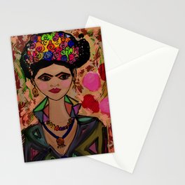 Frida-Women of Fashion Stationery Cards