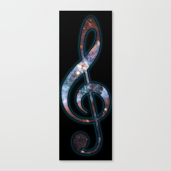 Cosmic Music Canvas Print