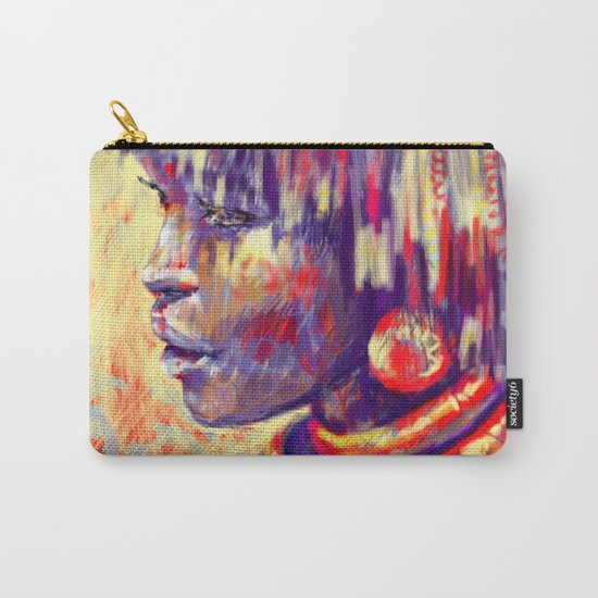 African portrait Carry-All Pouch