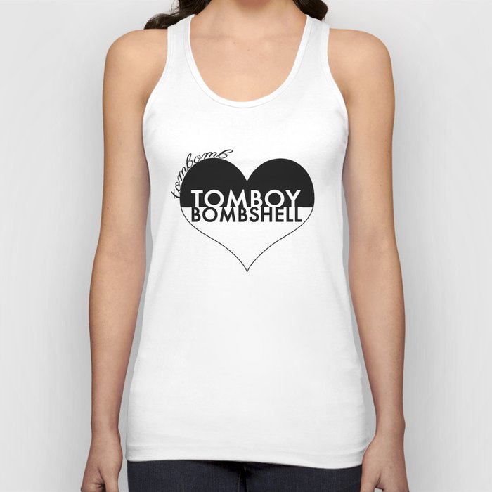 TOMBOY HEART BOMBSHELL Tank Top by tombomb Society6