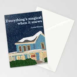 Gilmore girls house Stationery Cards