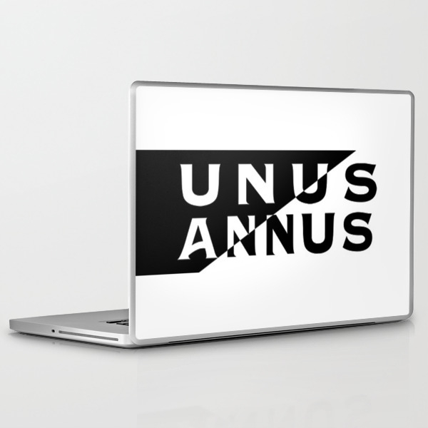 Unus Annus Logo Laptop Ipad Skin By Bingochamp2077 Society6
