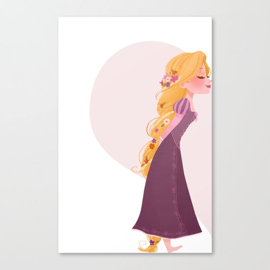 Rapunzel Canvas Print