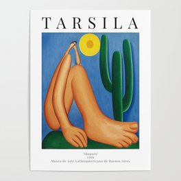 Abaporu - Tarsila do Amaral - Exhibition Post Poster