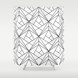 Black White Shower Curtains Society6