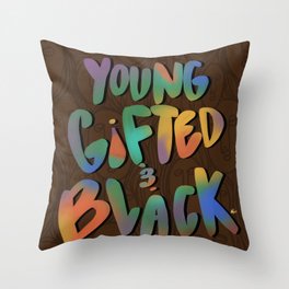 To Be  Throw Pillow | Talent, Brownskin, Blackpride, Blackexcellence, Ink Pen, Blackpeople, Blacklove, Quote, Young, Drawing 