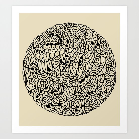 Mandala Art Print