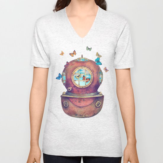 Inner Space Unisex V-Neck