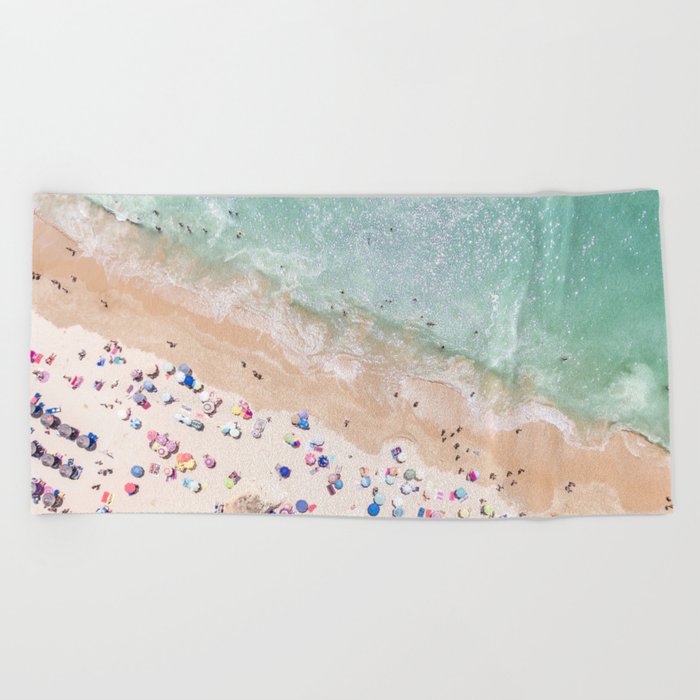 Pastel Beach Beach Towel