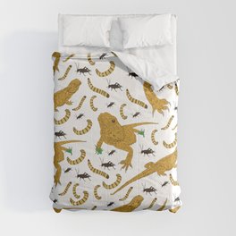 Large Bearded Dragon pattern Comforter