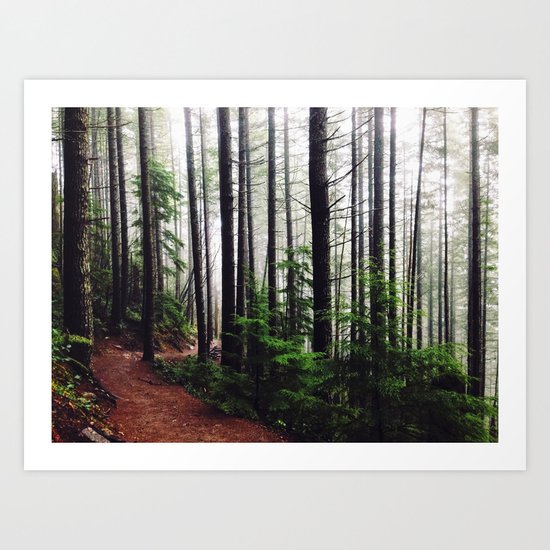 Sound of the Trees Art Print