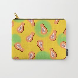 Papaya print Carry-All Pouch