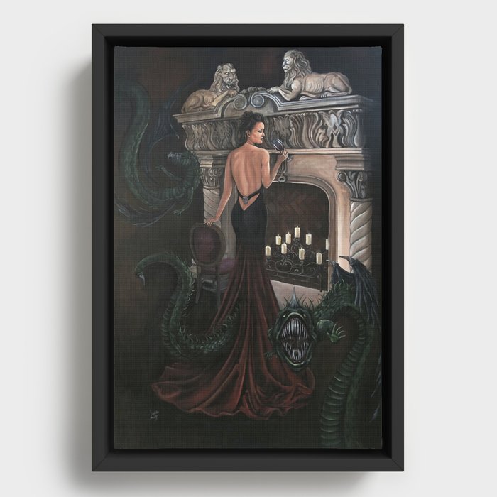 Ishtar Framed Canvas