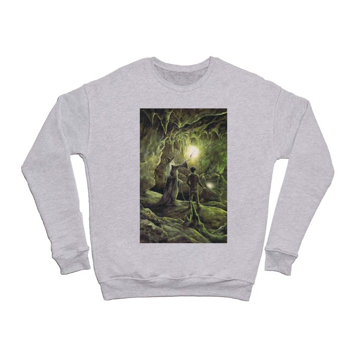 Harry and Dumbledore in the Horcrux Cave Crewneck Sweatshirt