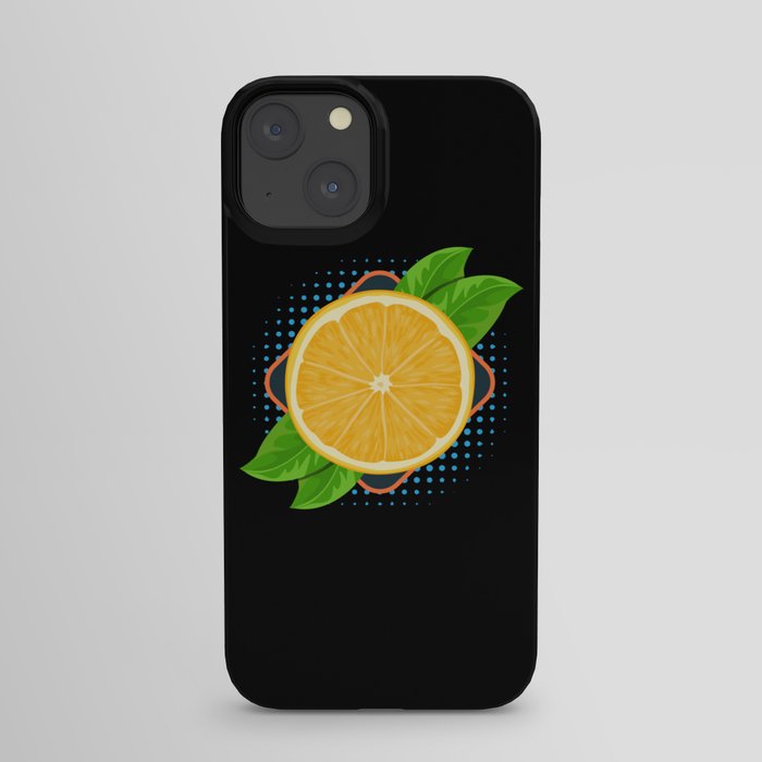 Orange Juicy Juice Fruit iPhone Case