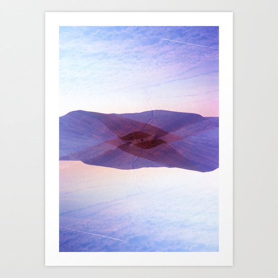 Peaked Art Print