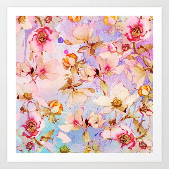 sweet romance Art Print